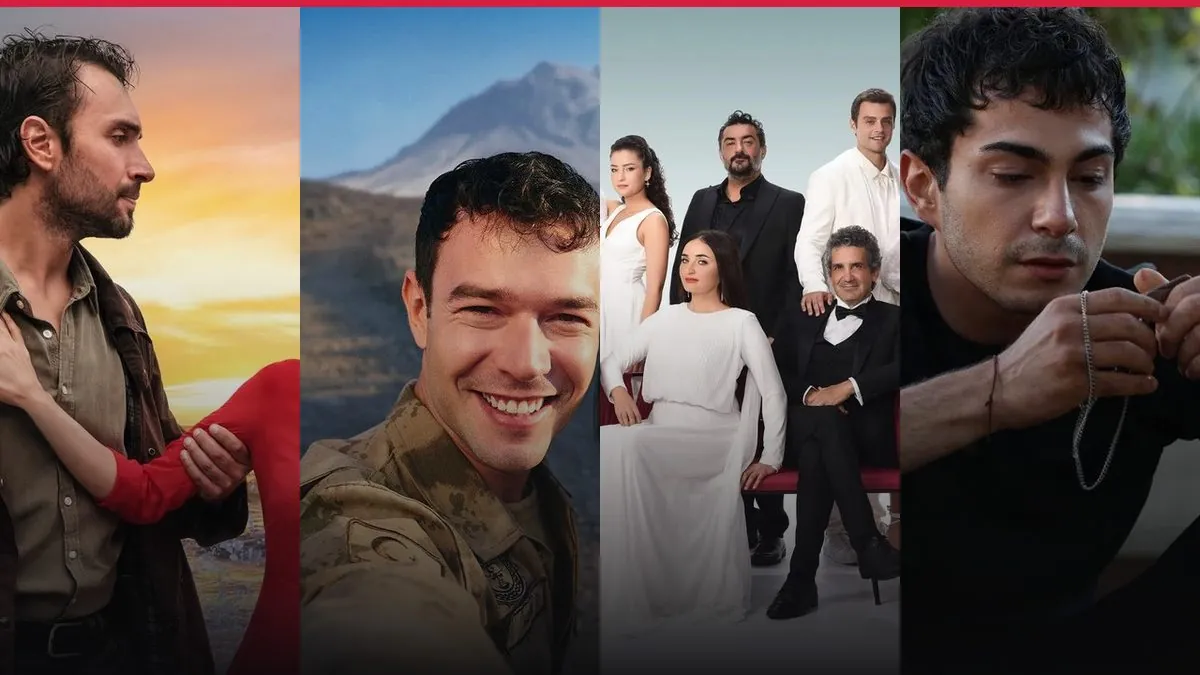 الممثلة التركية دنيز بايسال في لقطة من مسلسل هذا البحر سوف يفيض